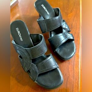 EuroStep Black Women’s Sandal